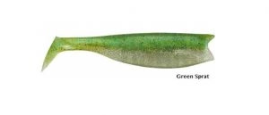 Gumená nástraha Flex Shad 12cm Green Sprat